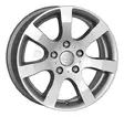 Tomason vanne TR3 Hopea 6J 14 ET30 4X100 850kg - Perävaunun vanteet/renkaat - VA144X100SILVER - 1