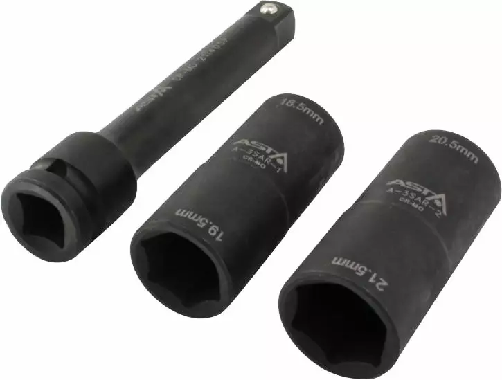 Asta 1/2" voimahylsysarja 18.5-21.5mm ford - Hylsysarjat - ASTA-3SAR - 1