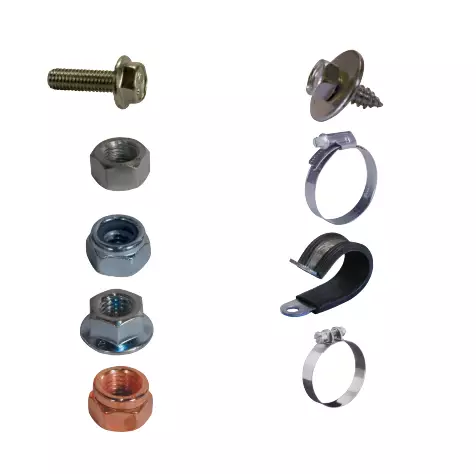 Korjaamon Kiinnikkeet 45 kokoa ja 3350 kappaletta - Pientarvikevalikoimat - 604-PAK-KOR - 1