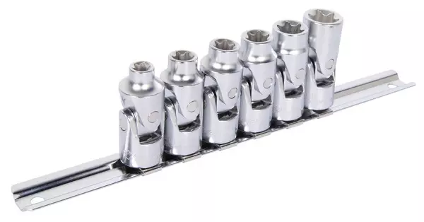 Nivelhylsysarja Kiskossa 3/8" E-Torx E8-E16 Boxo - Hylsysarjat - 284-B33-NTX3006R - 1