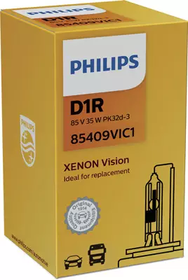 Autolamppu Philips D1R VISION 85V 35W (85409) - Auton polttimot - 100-D1RVIS - 1
