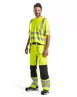 Highvis t-paita, UV-suoja - Blåkläder työpaidat - 342010133300S - 2