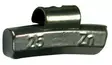 Pyörän Tasauspaino 25G 100 kpl Aluvanne - Rengastarvikkeet - 904-5025-S - 1