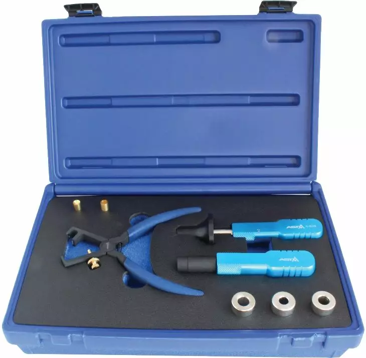 Asta suuttimen teflon tiivisteen asennustyökalusarja bmw, bensa - Suutintyökalut - ASTA-6DIS - 1