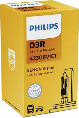 Autolamppu Philips 42V 35W D3R VISION (42306) - Auton polttimot - 100-D3RVIS - 1
