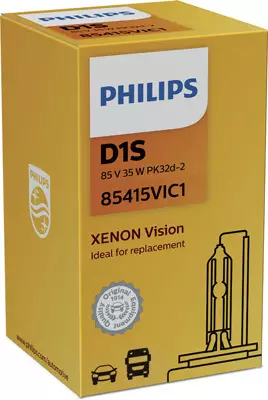 Autolamppu Philips D1S VISION 85V 35W (85415) - Auton polttimot - 100-D1SVIS - 1