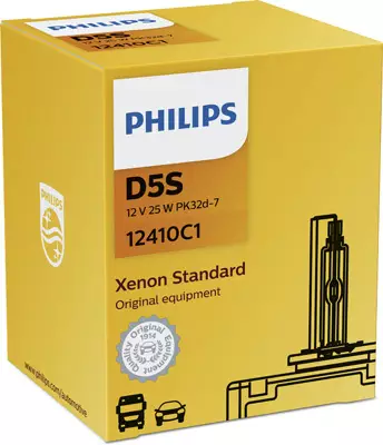 Autolamppu Philips D5S VISION 12V 25W (12410) - Auton polttimot - 100-D5SVIS - 1
