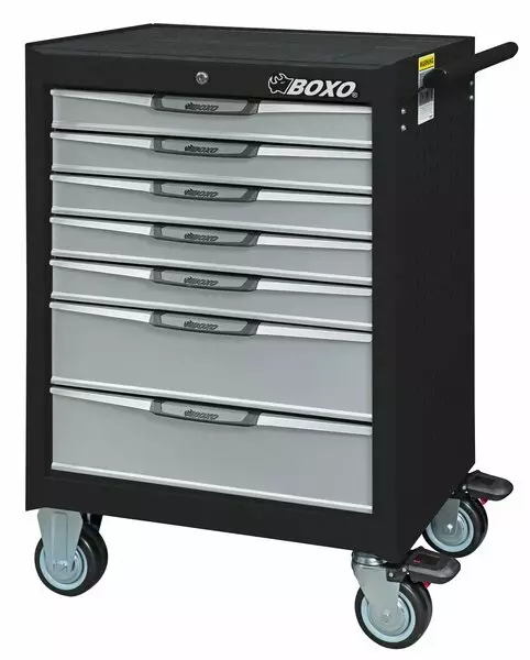 Boxo Työkaluvaunu Laatikkojaruuilla 680x46x1000 mm - Työkaluvaunut ilman työkaluja - 285-7071S - 1