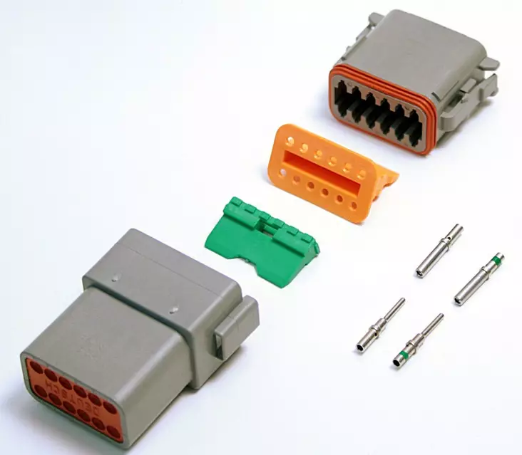 Deutsch DT lukitsin 12-uroskuo - Deutsch-liittimet - DT-W12S - 1