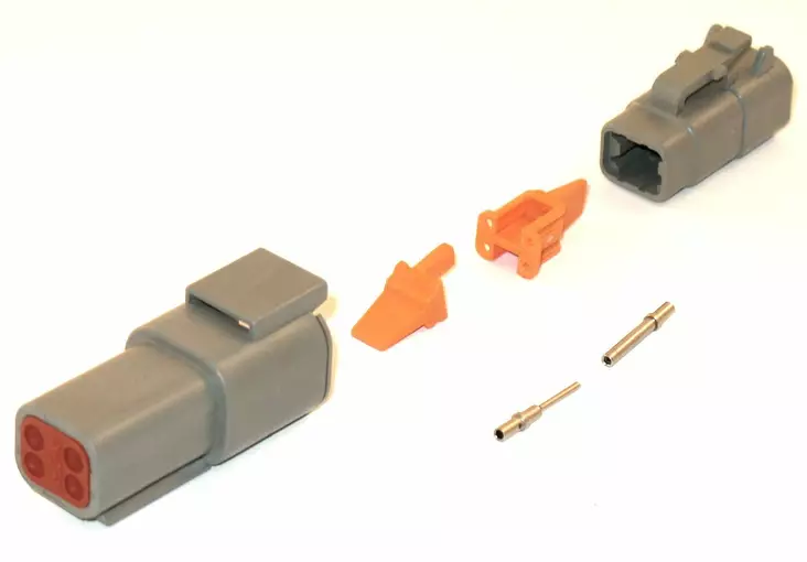 Deutsch DTM uroskuori 4-napa - Deutsch-liittimet - DTM06-4S - 1