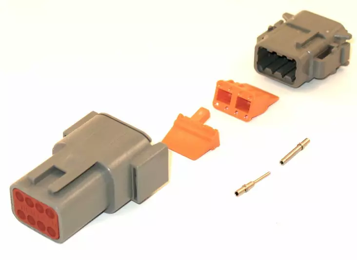 Deutsch DTM uroskuori 8-nap - Deutsch-liittimet - DTM06-8S - 1