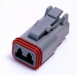 Deutsch DT uroskuori 2-napa - Deutsch-liittimet - DT06-2S - 1