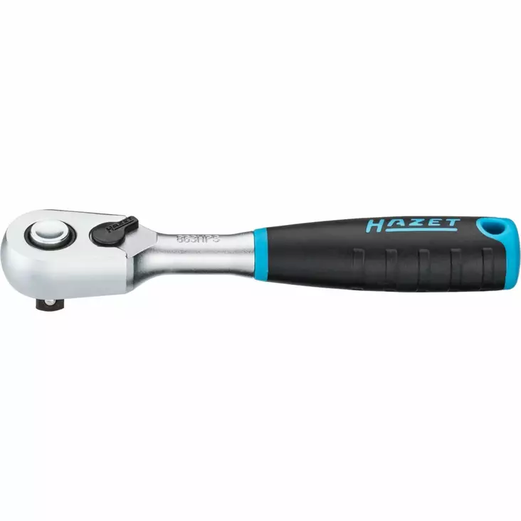 Hazet 863hps 1/4" hiper räikkäväännin lukituksella 90z 116mm - Räikät ja vääntimet - HAZ863HPS - 1