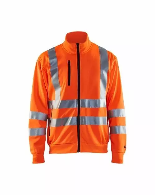 Highvis college vetoketjulla - Blåkläder työpaidat - 335819745300S - 1