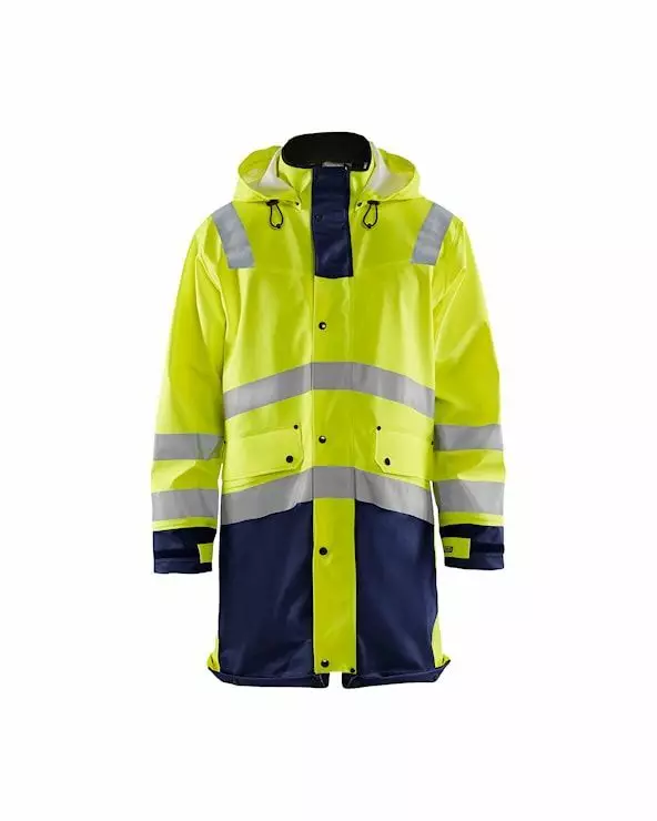 Highvis sadetakki, TASO 2 - Blåkläder työtakit - 430620033389XS - 1