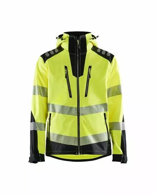 Highvis softshelltakki - Blåkläder työtakit - 449125133399XS - 1