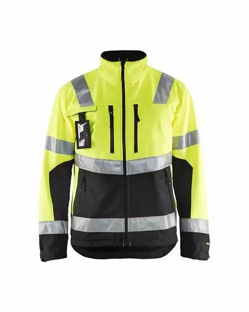 Highvis softshelltakki - Blåkläder työtakit - 490025173399S - 1