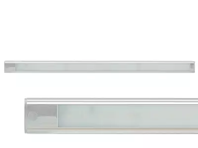 LED Sisävalo Kapea Ilman Katkaisijaa 12V Hopea 600x40x11 mm - LED-sisävalot - 1614-40660S - 1