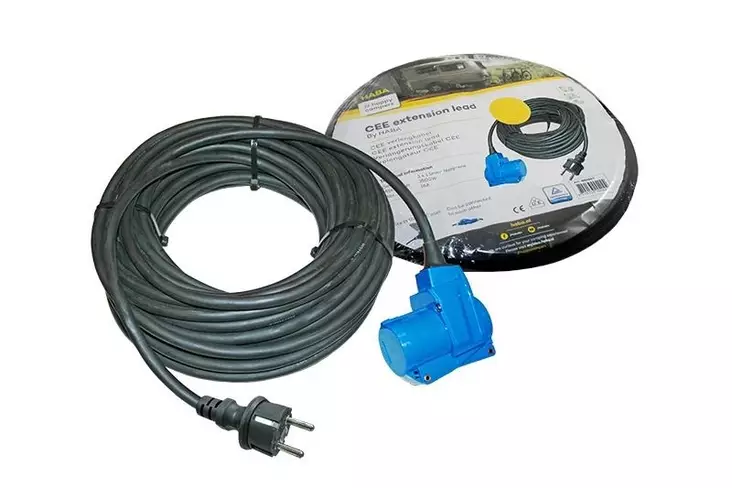 Liitäntäjohto 230V 10m 3x2,5 Schuko/CEE/ Schuko - CEE tarvikkeet ja johdot - 4604913S - 1