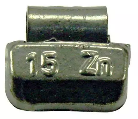 Pyörän Tasauspaino 15G 100 kpl Teräsvanne - Rengastarvikkeet - 904-3015-S - 1