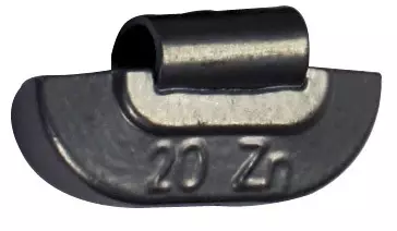 Pyörän Tasauspaino 20G 100 kpl Teräsvanne - Rengastarvikkeet - 904-3020-S - 1