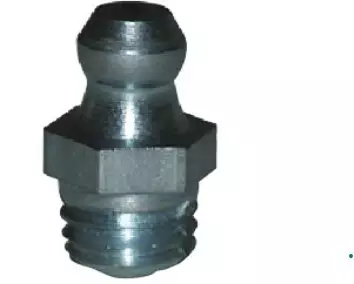 Rasvanippa suora 8x1,25 P15 mm avain 9 mm - Rasvanipat - 558-8125S - 1