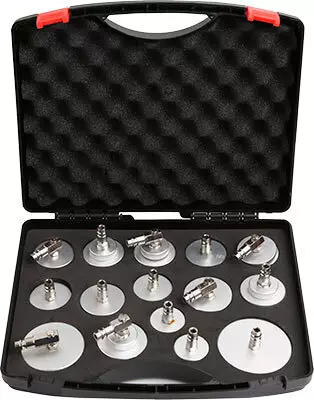 Adapterisarja ilmauslaitteeseen 15- osaa - Jarrutyökalut - 291-XL0441KIT - 1