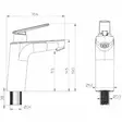 Reich vipusekoitushana Vector E5 - Hanat ja suihkutarvikkeet - 570-702500T - 2