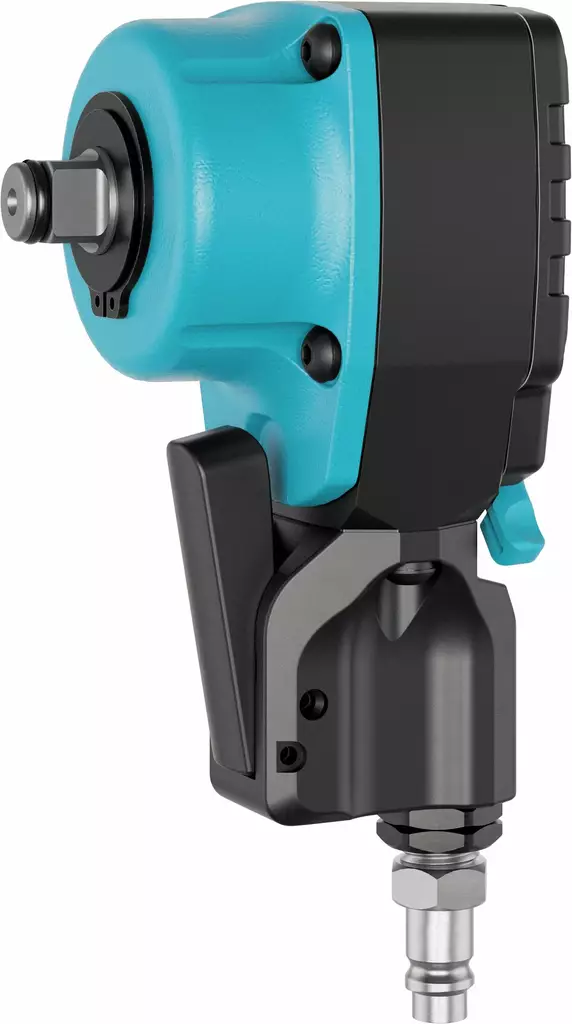 Hazet 9012ptt 1/2" twin turbo lyhyt kulmamutterinväännin 550nm - Mutterinvääntimet - HAZ9012PTT - 1