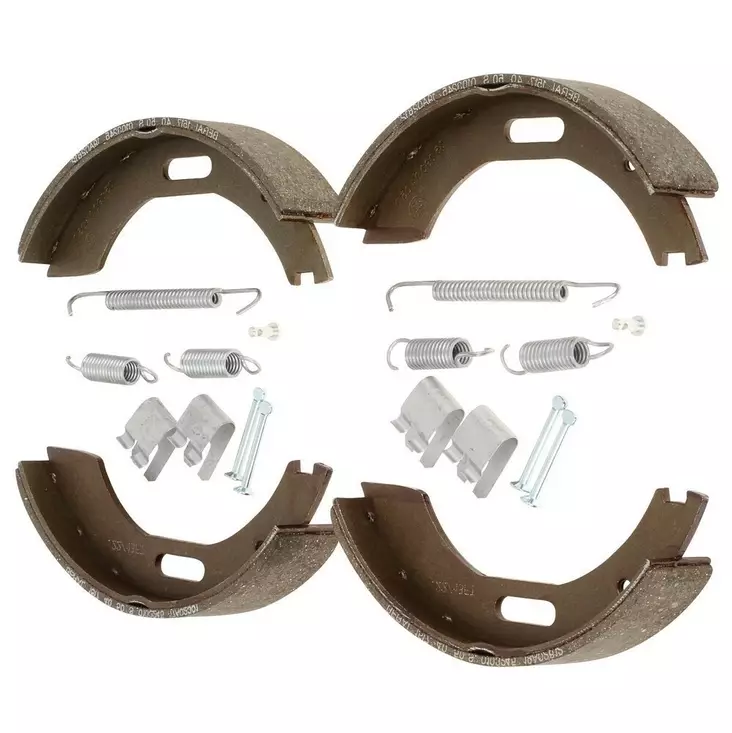 Jarrukenkäsarja BPW 250X40 tarvike Jarrukenkäsarja sisältää jouset - Jarrukenkäsarjat peräkärryyn - 3649T - 1