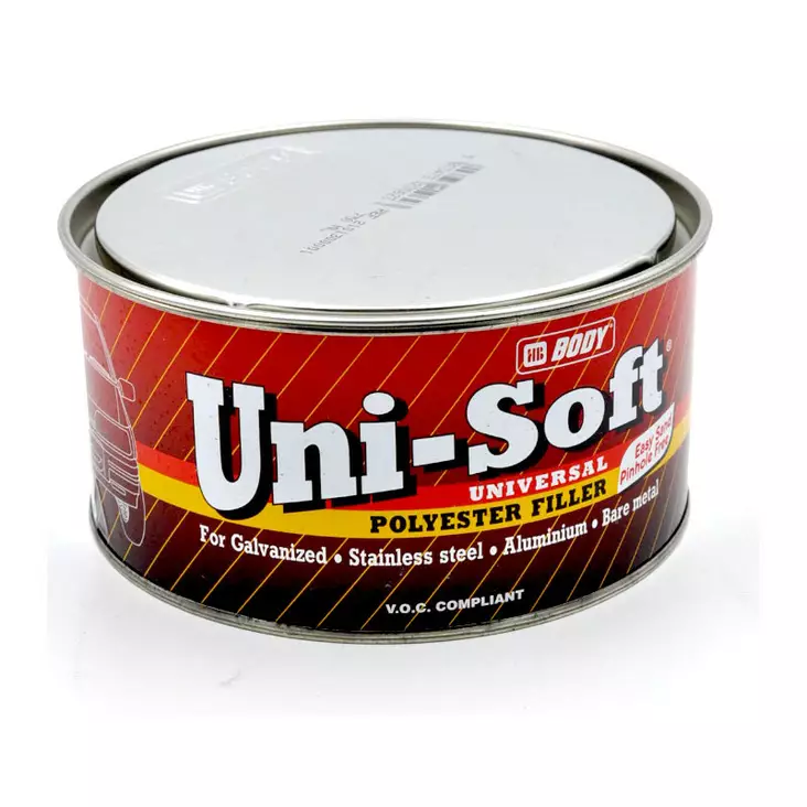 Muovikitti 750ml Body Uni-Soft sis kovettajan - Pakkelit ja kitit - UNI-SOFT - 1