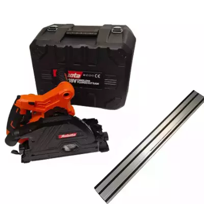 Robota Akku-upotussaha DC-PCS18V runko + ohjainkisko 1400mm - Akkukonepaketit - R01-10105-SET - 1