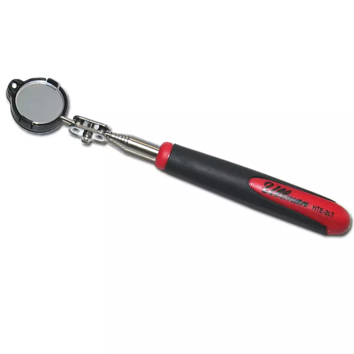 Tarkastuspeili valolla 170-900 mm Ø 35mm - Magneettinostimet ja peilit - 260-HTE-2LT - 1