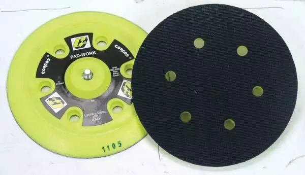 Tukilaikka tarra 150 mm 6-reikää 5/16-24 - Tarrakiekot ja hiomakiekot - 283-10-166T - 1