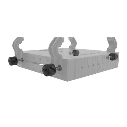 RAM Mounts Sormimutterit (4kpl) PC telineeseen sivukynsille - RAM Mounts laitepidikkeet - RAM234AK1U - 2