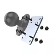 RAM Mounts C-sarja taustalevy 3x3" sopii 202 ja 347 kiinikkeille - RAM Mounts C-sarja - RAM202225BU - 2