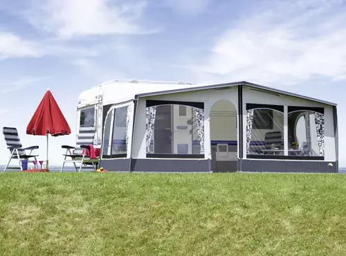 DWT etuteltta Jubilee 25 koko 13 A 911-940, 28x1mm alumiiniputkisto - Teltat asuntovaunuun ja asuntoautoon - 122113ALU - 1