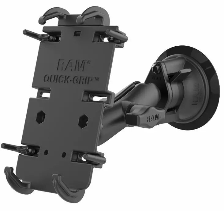 RAM Mounts Quic-Grip XL puhelinpidike imukupilla B-sarja - RAM Mounts valmiit sarjat - RAMB166PD4U - 1