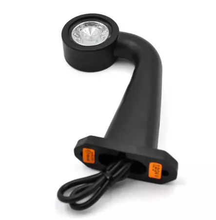 LED Äärivalo 90° 181mm Pun./Valk. 12/24V Vasen - Äärivalot - PSL906V - 2