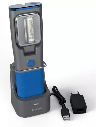 Lataustelakka Käsivalaisin LED UV Philips - Taskulamput - 297-80-RCH31UV - 1