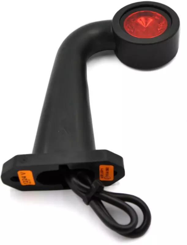 LED Äärivalo 90° 181mm Pun./Valk. 12/24V Vasen - Äärivalot - PSL906V - 1