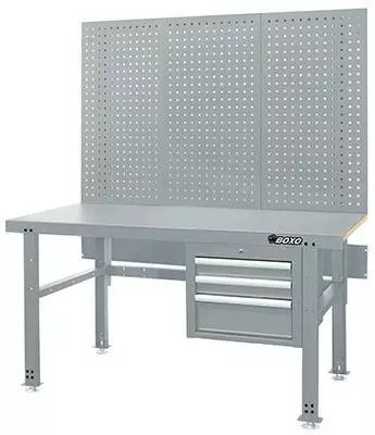 Työpöytä vetolaatikolla ja reikälevyllä 1500 mm - Työpöydät - 285-1500V - 1