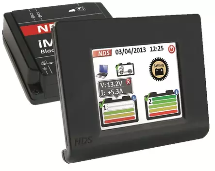 Ohjausyksikkö Imanager, akkujen valvonta kosketusnäyttö kolmelle akulle, langaton - Akkulaturit autoon - IM12-150W - 1